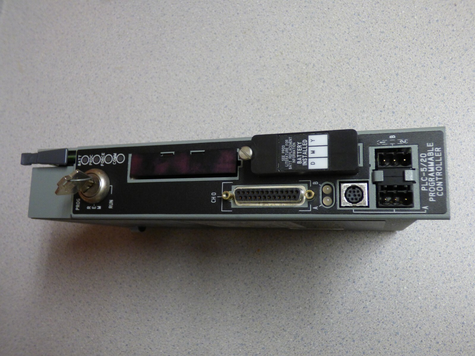 Working Allen Bradley PLC-5, Processor Module, 1785-L20B, SER C
