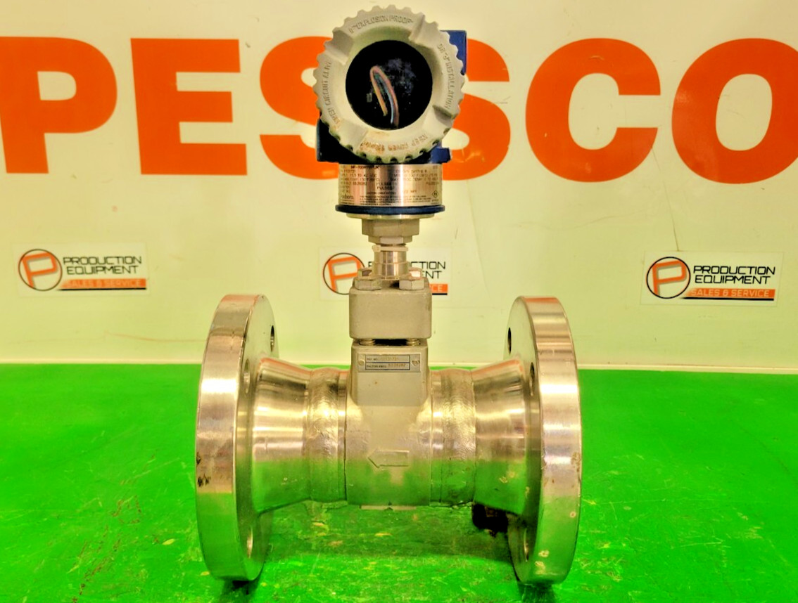⚡FOXBORO 84F VORTEX FLOW METER 3″ CL150 RF SS PESSCO OFFERING 1 G051625-15 🗽
