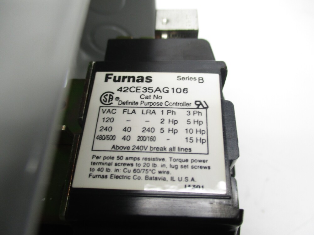 FURNAS 42CE35AG106 SER. B 220V/50HZ-240V/60HZ NSNP