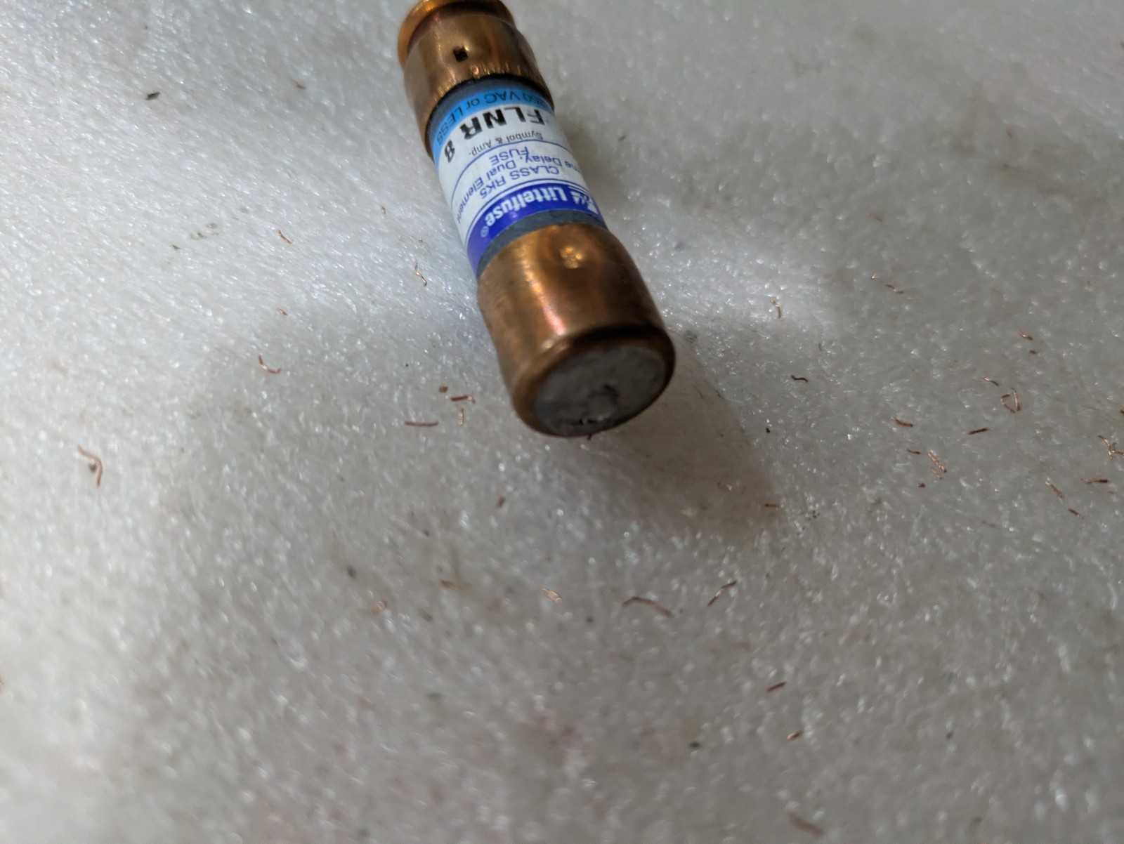 LITTLEFUSE CLASS RK5 TIME DELAY, DUAL ELEMENT FUSE FLNR 8 250VAC (LOT OF 11)