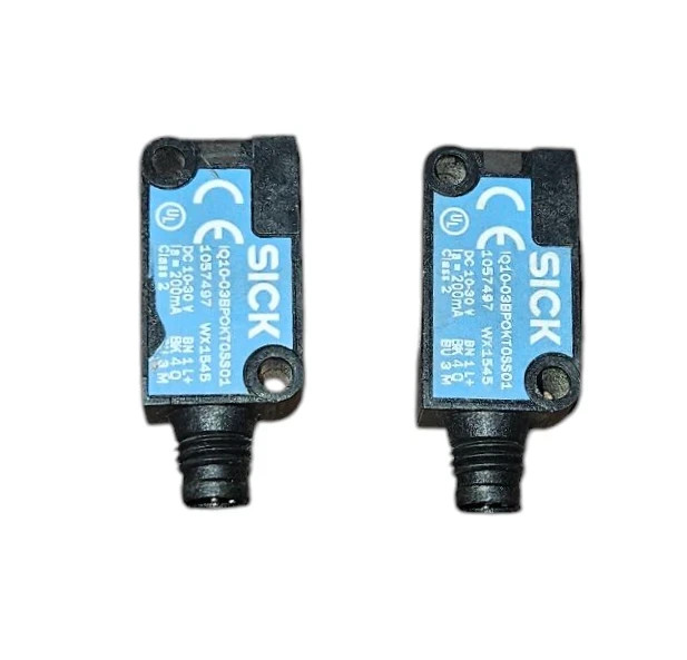 LOT OF 02 PCS SICK IQ10-03BPOKT0SS01 SENSOR