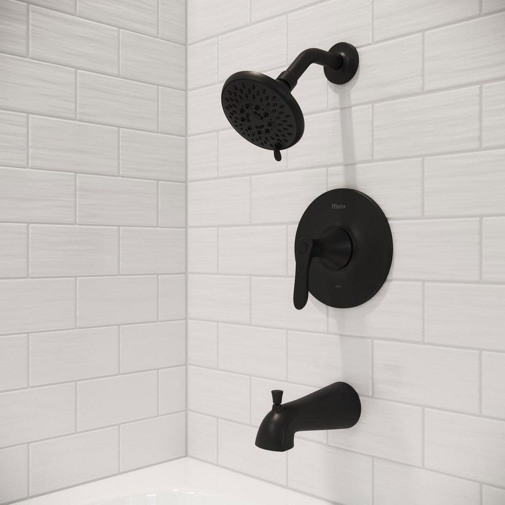 Pfister Weller Single Handle Multi-Function Tub & Shower Faucet 1.8 GPM