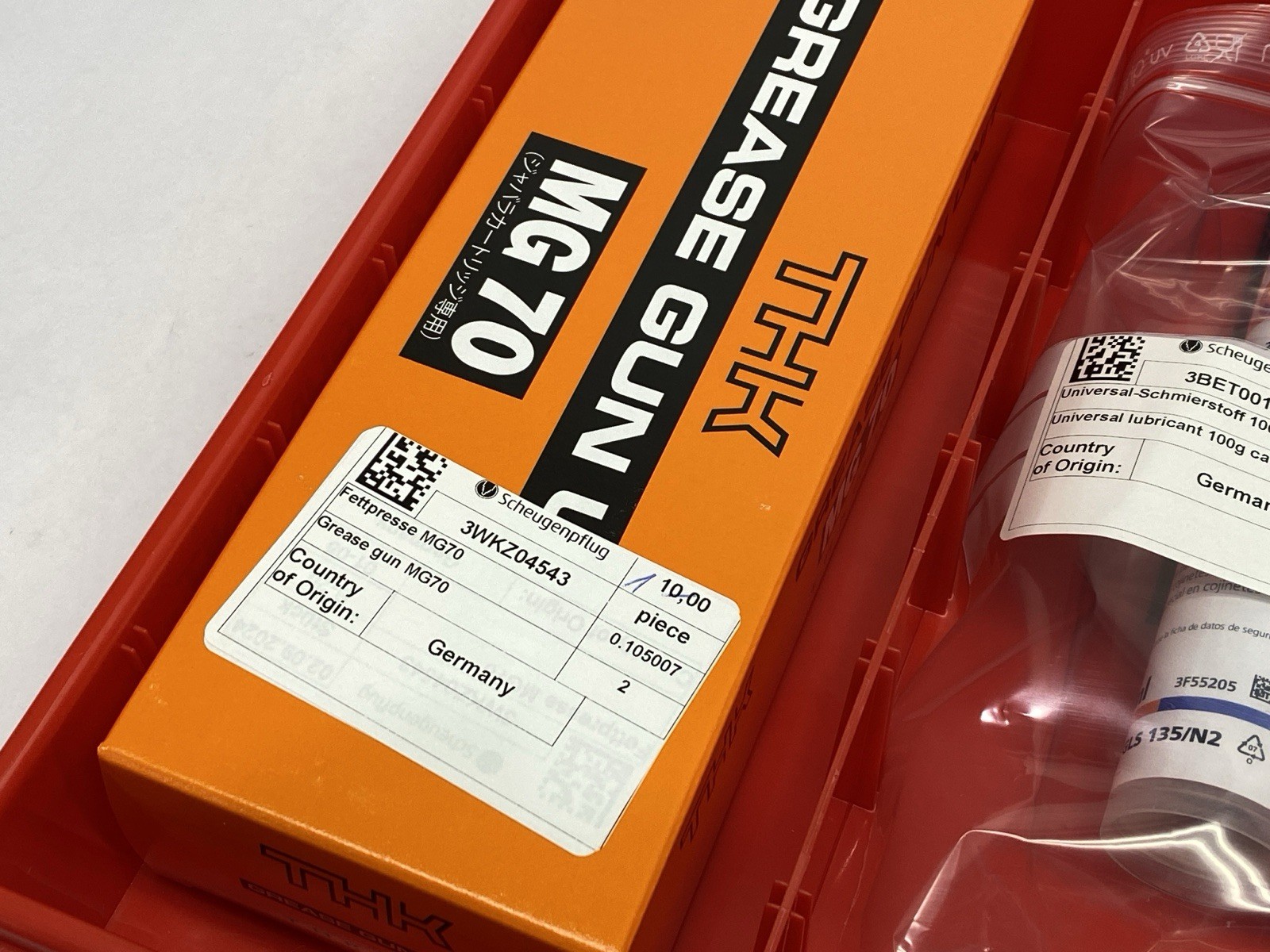Scheugenpflug 2SER02772 Lubrication Kit MG70