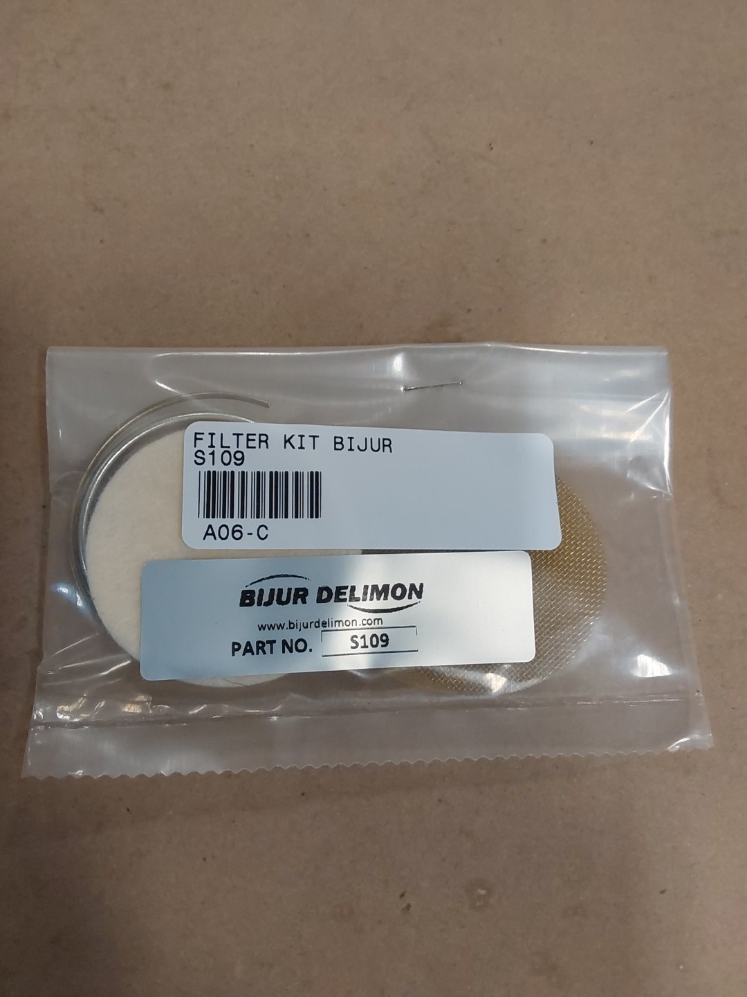 *BRAND NEW FACTORY SEALED* Bijur Delimon S109 Service Group Filter…N83
