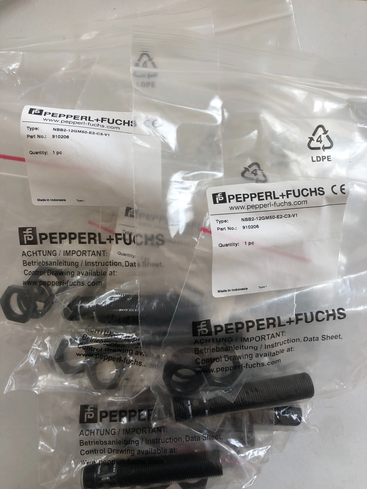 1P PEPPERL FUCHS NBB2-12GM50-E2-C3-V1 Accept counteroffer