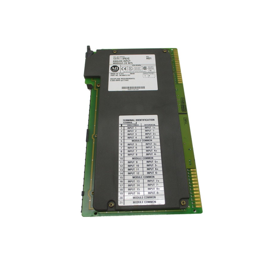 INDUSTRIAL SPARE PART 1771-IFE SER. C F/W B 5VDC 0.500A REV. H01 UNMP