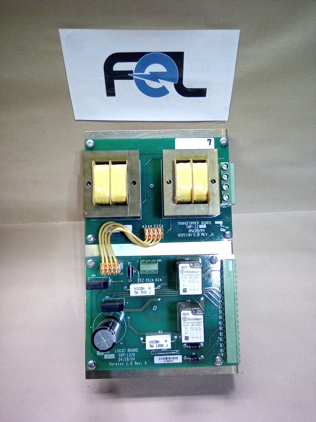 Logic Board 50P-1220 Version 1.0 Rev. A