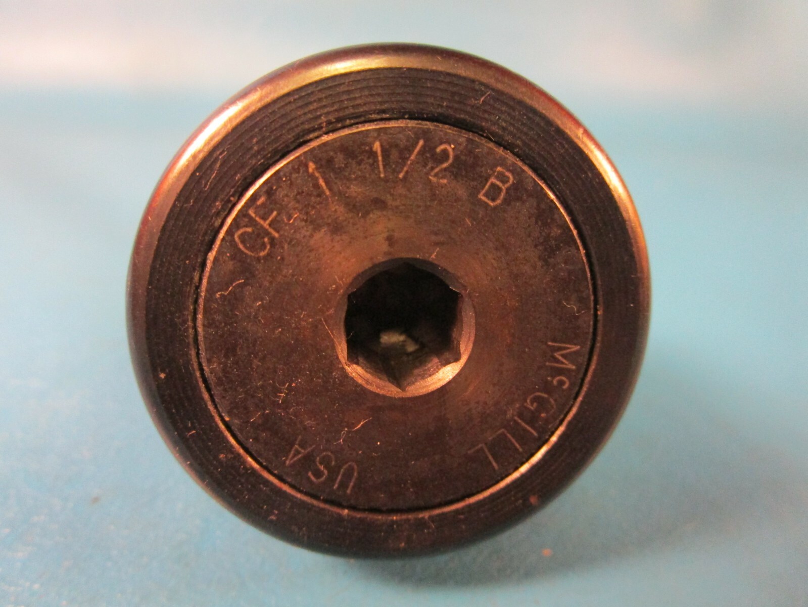 McGill CF1-1/2B Cam Follower Bearing, Hex Hole End