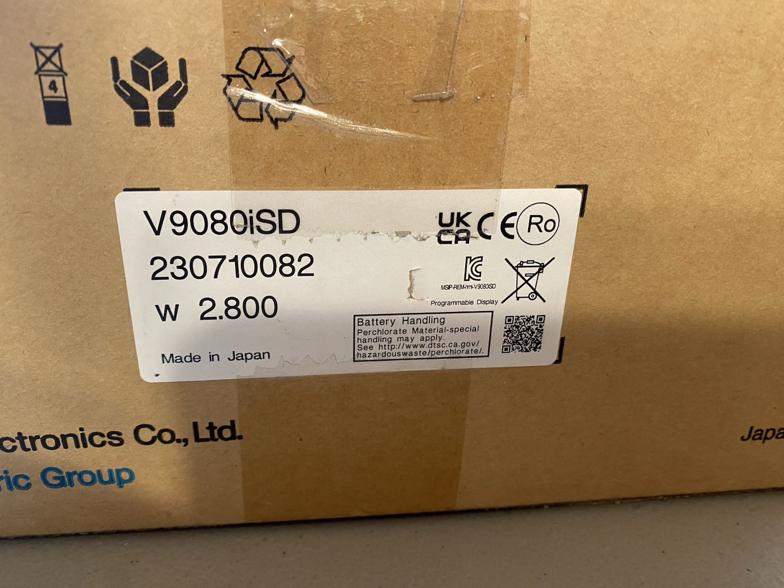 Fuji Electric V9080ISD New Unused