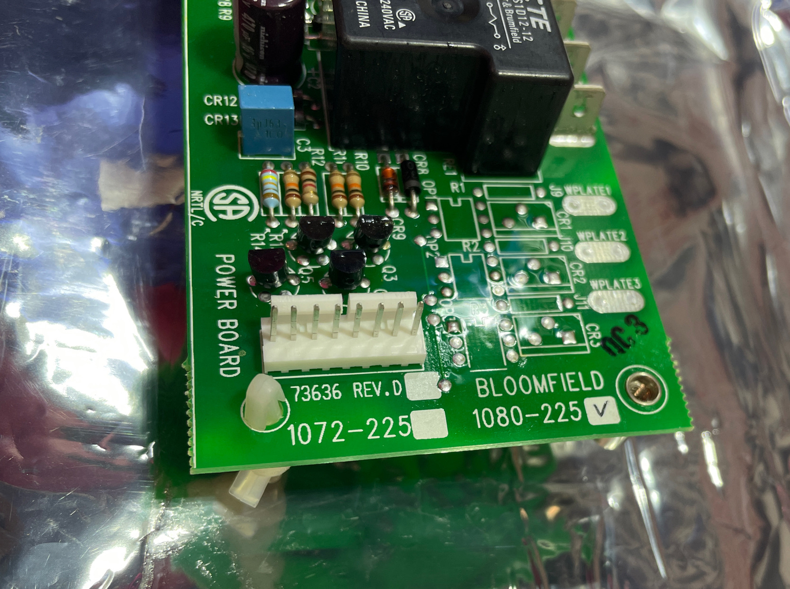Bloomfield 2E-73636 BOARD POWER EBC, 2E73636, 1080-225, SHIPSAMEDAY