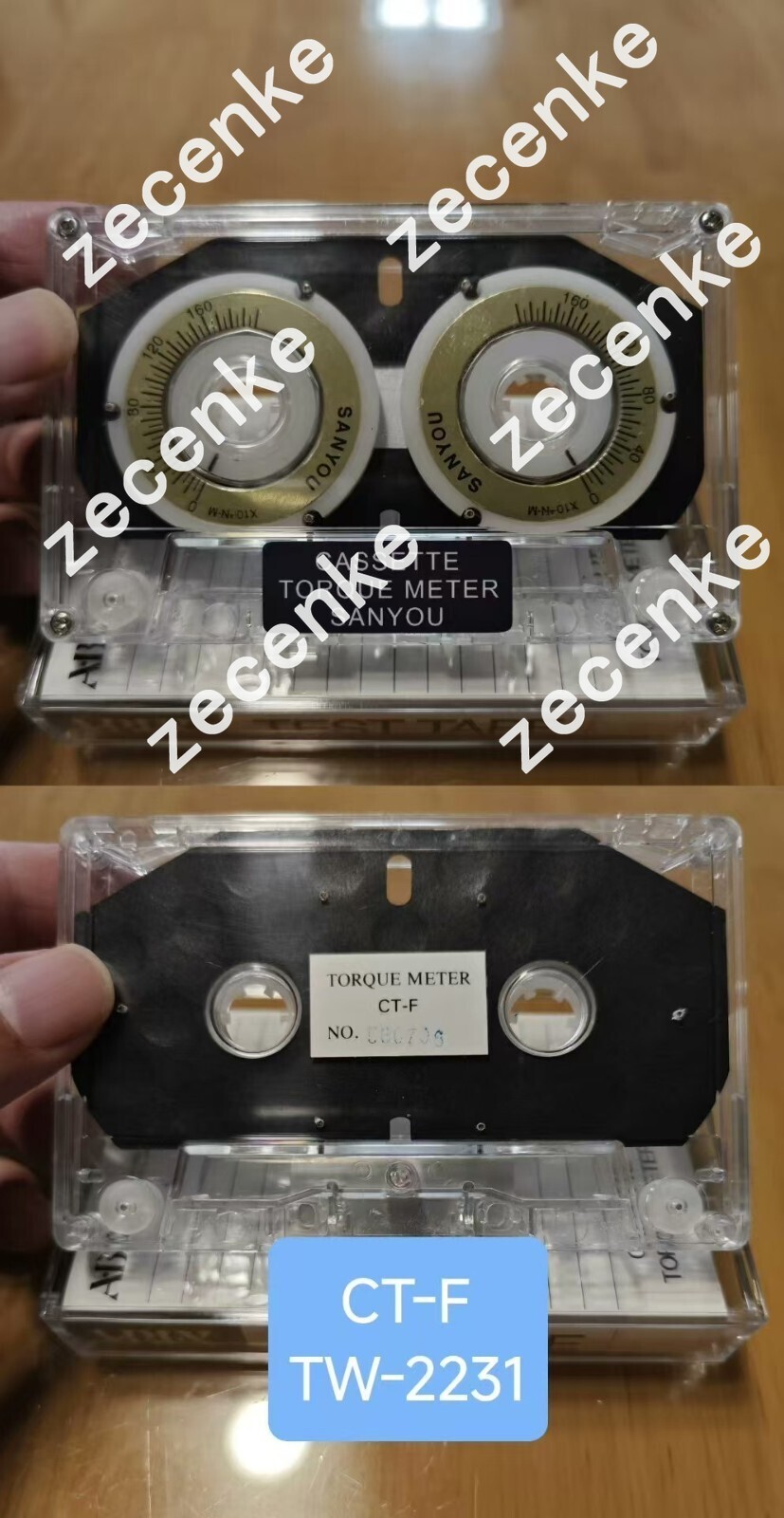 1 PC NEW CASSETTE TORQUE METER test tape Replace Sony TW-2231