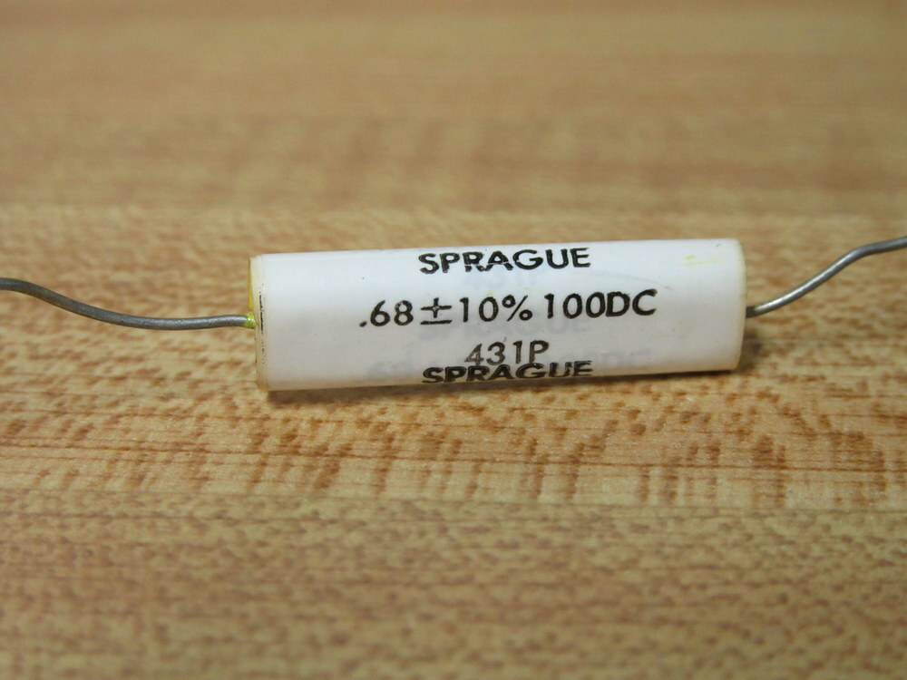Sprague 431P-100VDC Capacitor 431P100VDC White (Pack of 11)
