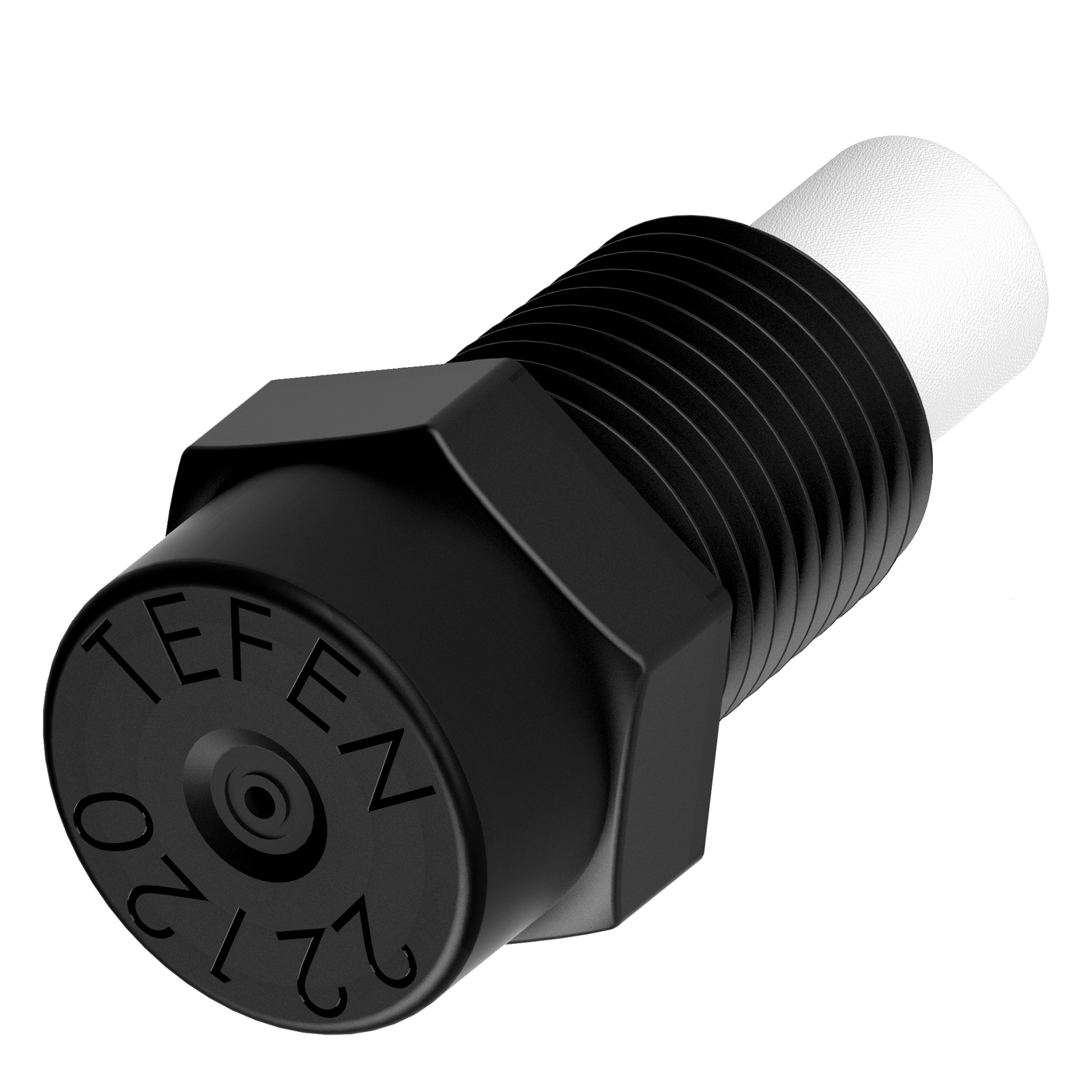 Tefen Plastic Fogger Misting Nozzle with Poly Filter Black 1/8″ NPT 3 GPH 10