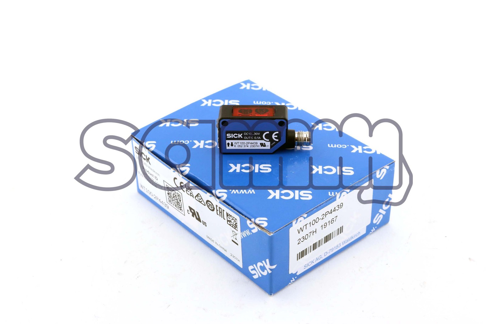 SICK WT100-2P4439 ; 6052374 PHOTOELECTRIC SENSOR New