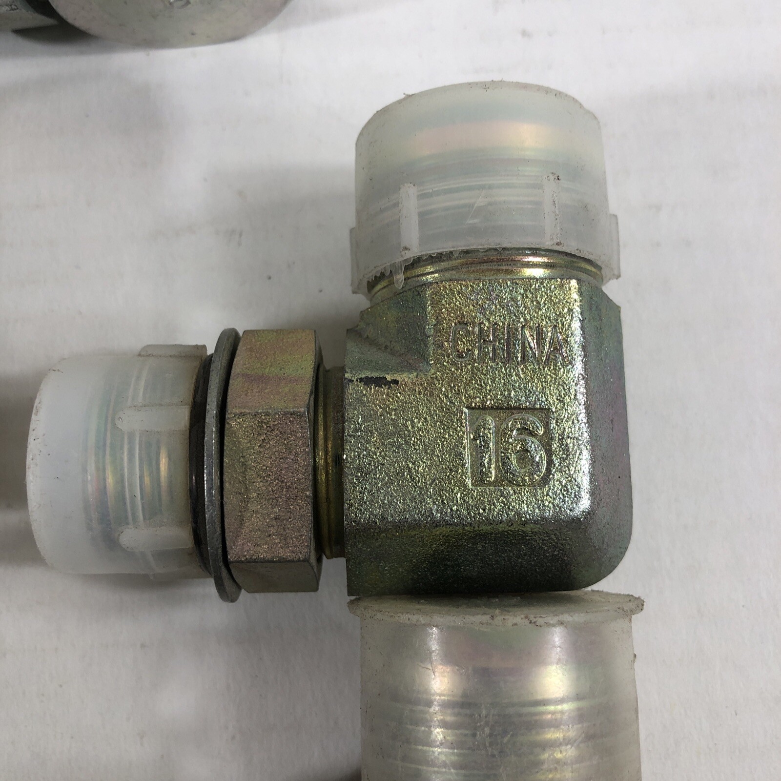 Lot of 5 – 2062-12-16S Hose Adapters 3/4″ ORB 1″ JIC (5030)