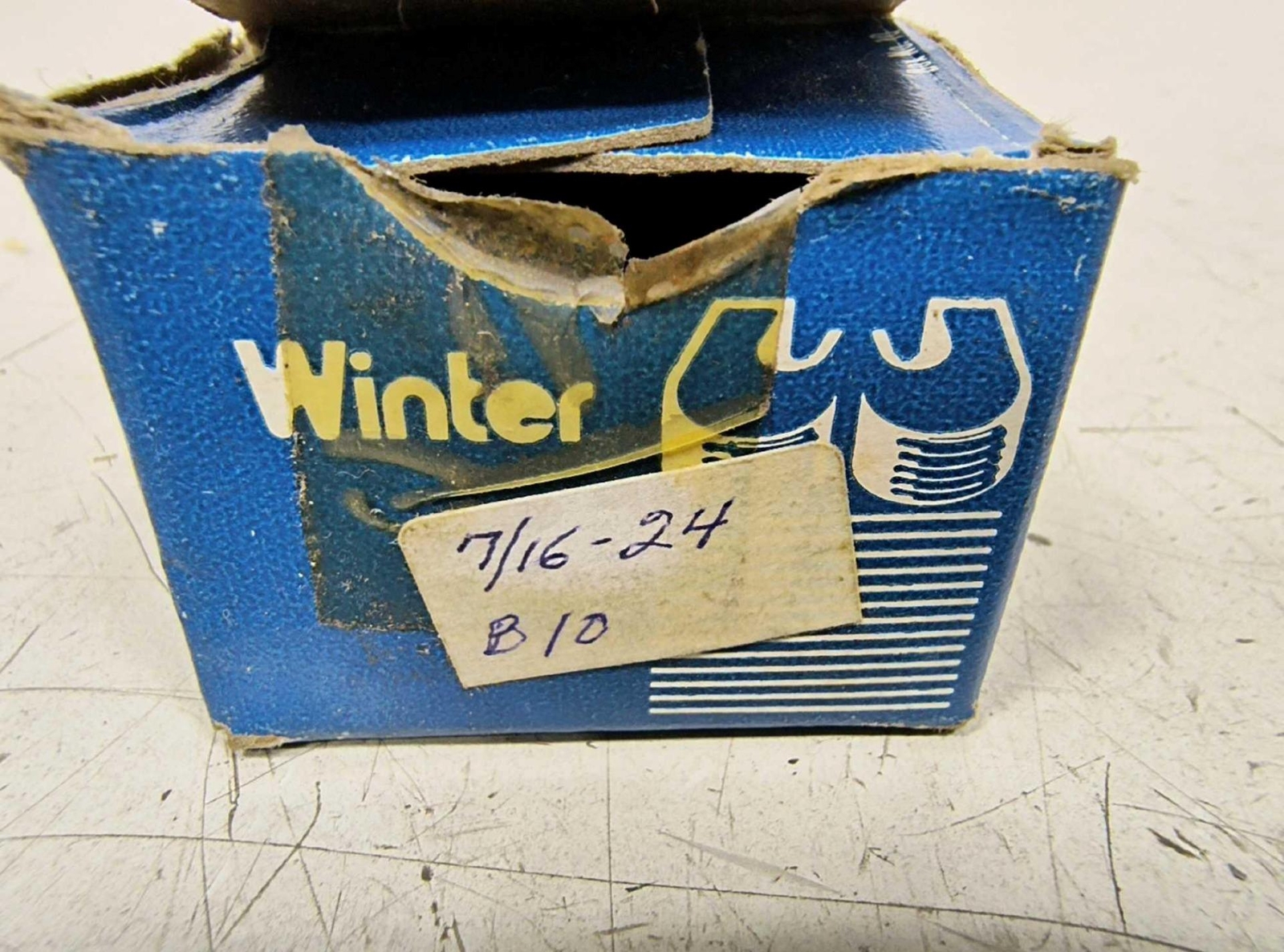 (7) B10 Thread Roll Dies, Reed & Winter, 7/16 20 & 24 UNRF, 1/4 20 & 28 + More