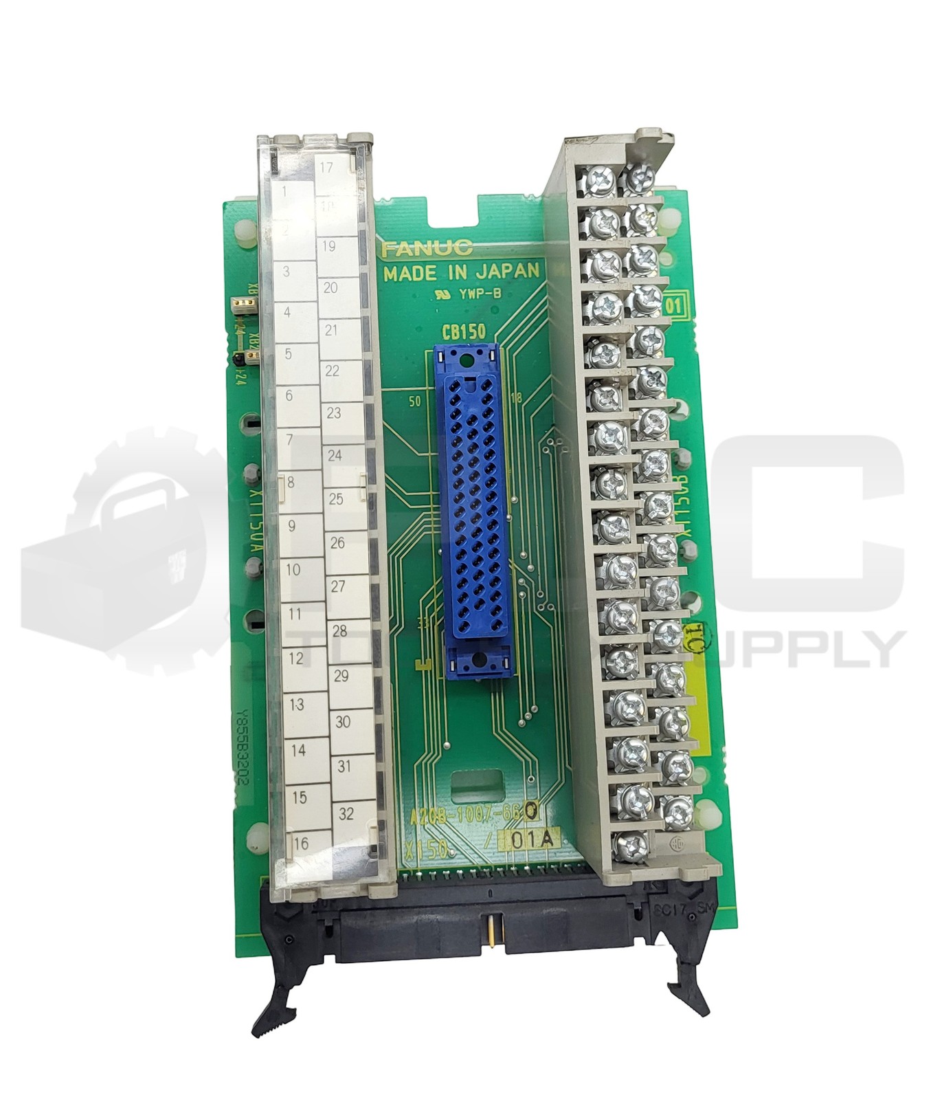 FANUC A03B-0815-C021 MODULE TERMINAL W/ A20B-1007-660/01A MODULE *READ*