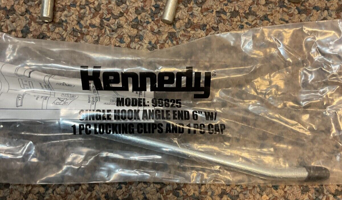 Kennedy 99825 Single Rod Pegboard Hook 6″ (23 NEW PKS) + OTHER HOOKS