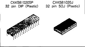SONY CXK581020J-35 Qty of 15 per Lot IC CXK581020J35 SRAM