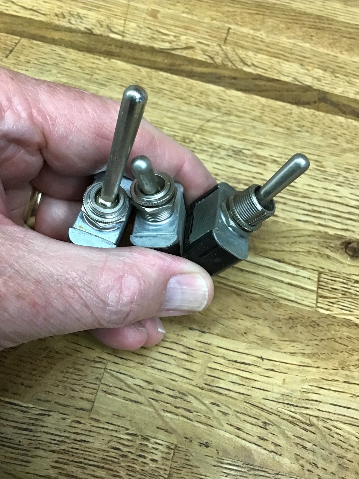 Lot Of 3 Assorted Toggle Switches- NEW