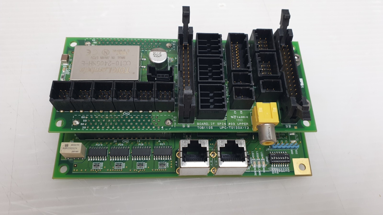 TEL Tokyo Electron board IF SPIN #03 UPPER TOB1105 UPC-T0100A-12
