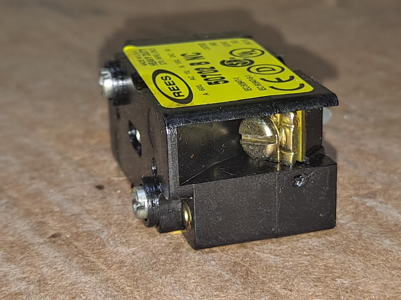 REES 50702 B NC Push Button Switch Contact Block 1NC Fast Shipping