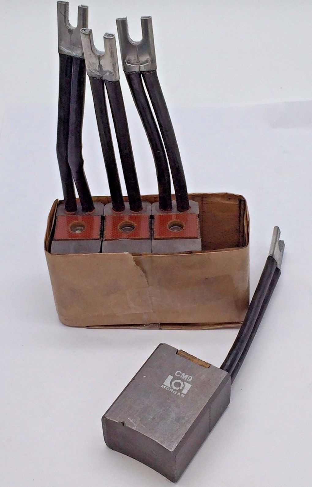 MORGAN CM9 40mm x 25mm Carbon Brush Copper Graphite x24