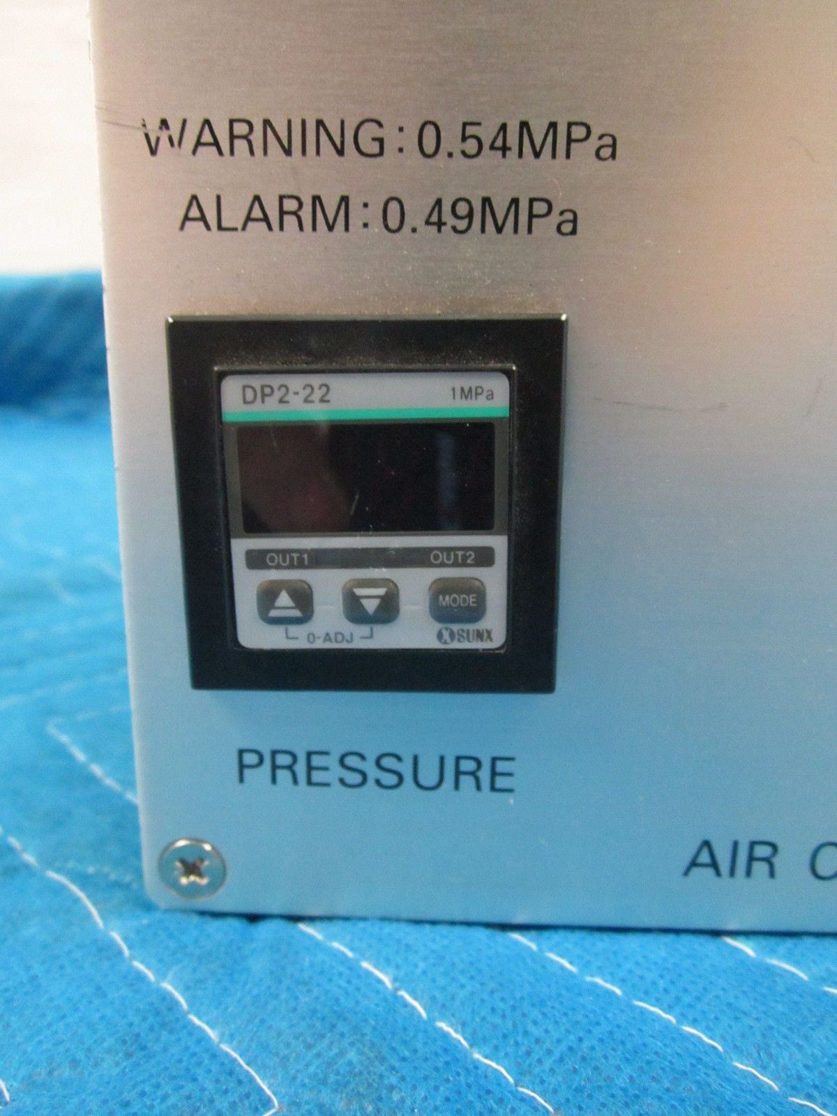 TEL Tokyo Electron Air Controller Gauge Assembly 3M87-022555 w/ SUNX DP2-22 1MPa