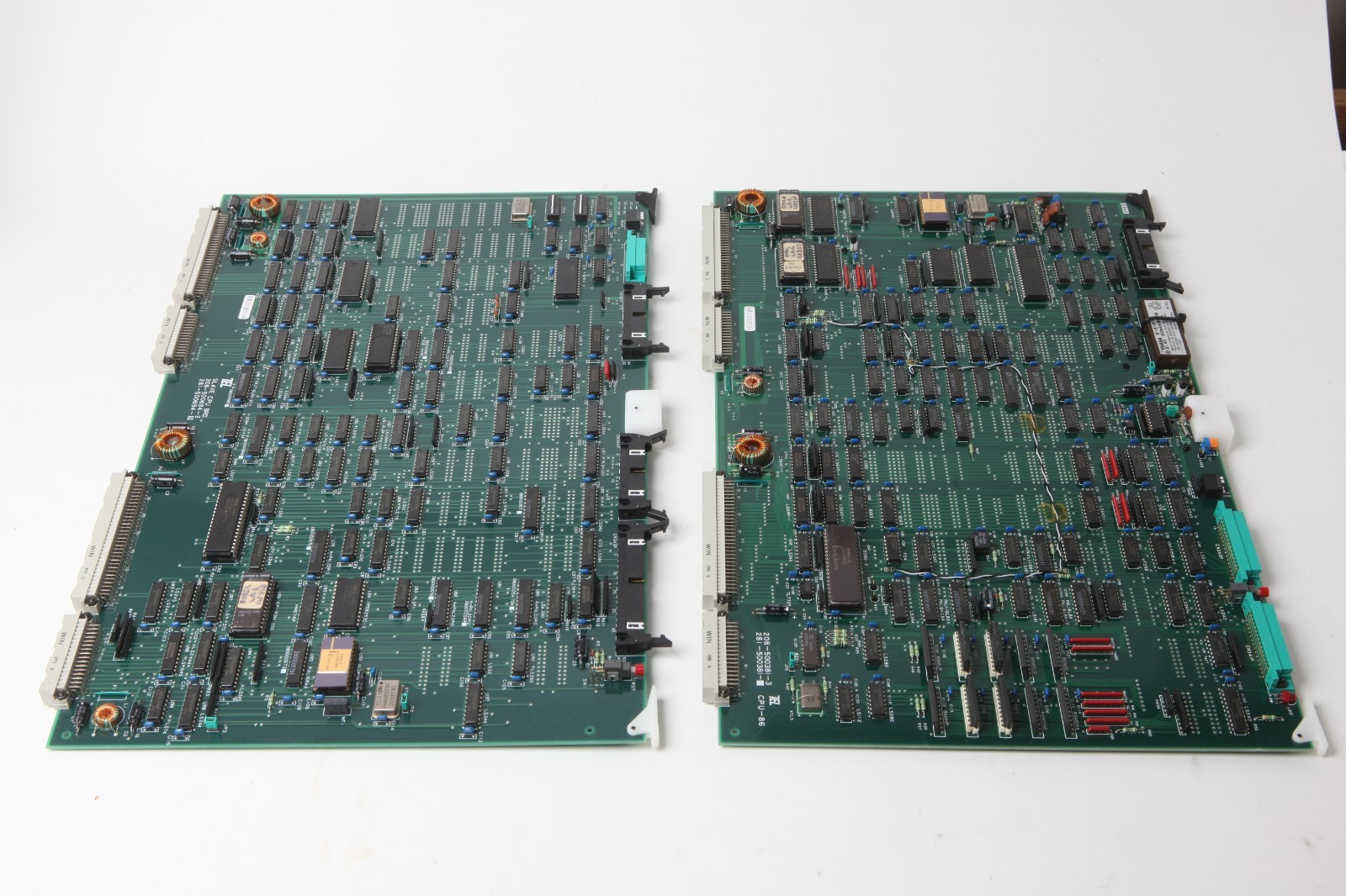 Tokyo Electron 208-500381-3 TEL CPU-86 and 208-500694-2 SLAVE CPU BRD Boards
