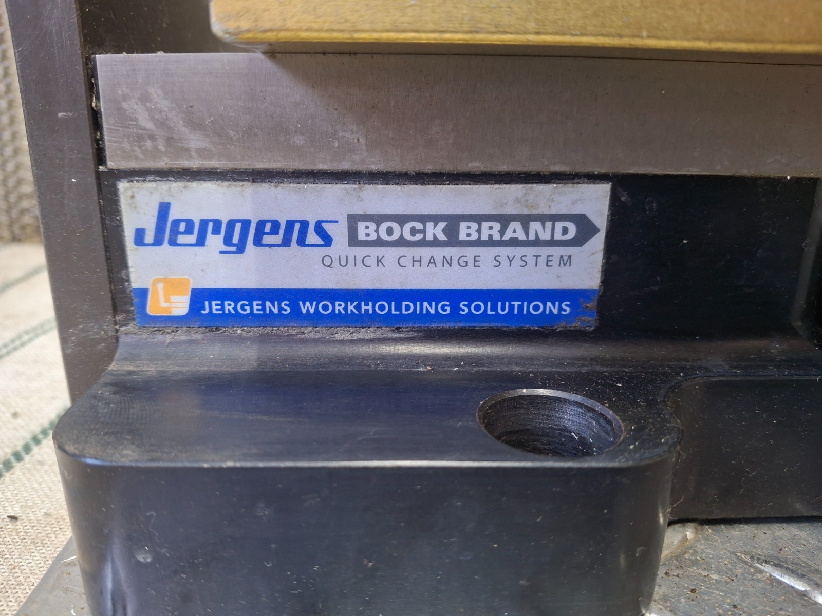 Jergens Bock Brand Quick Change System Workholding Device TV6 USA