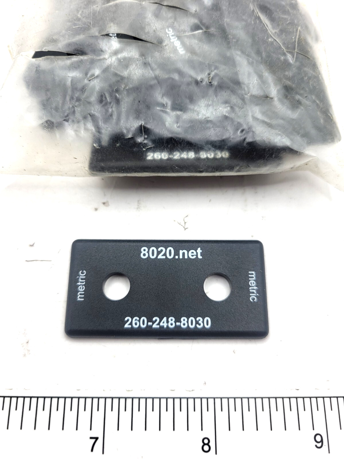 LOT OF 16 8020.Net, 260-248-8030, T-slotted Frame End Cap for 2″, NO PLUGS 0298G
