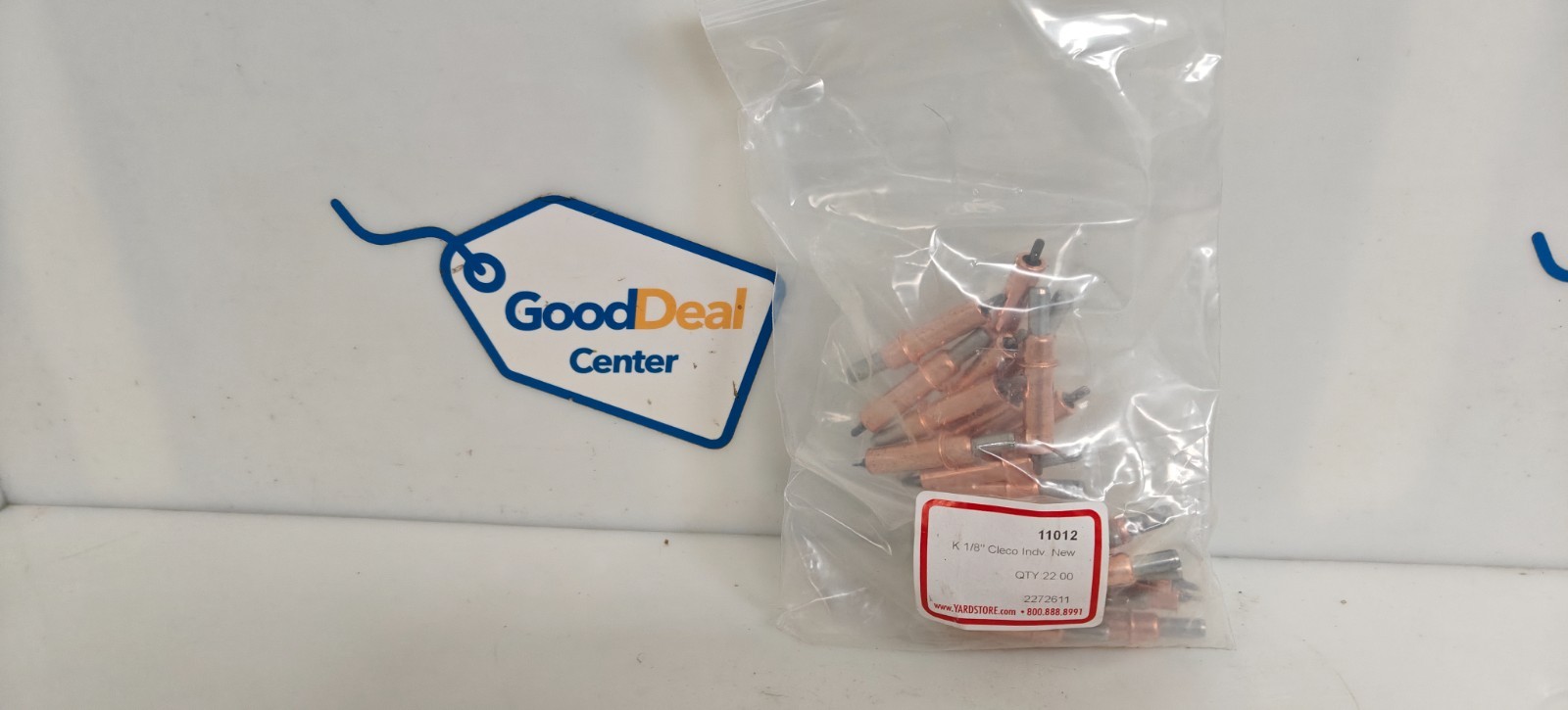 LOT OF 20 ZEPHYR KWIK LOK CLECO 1/8 FASTENER