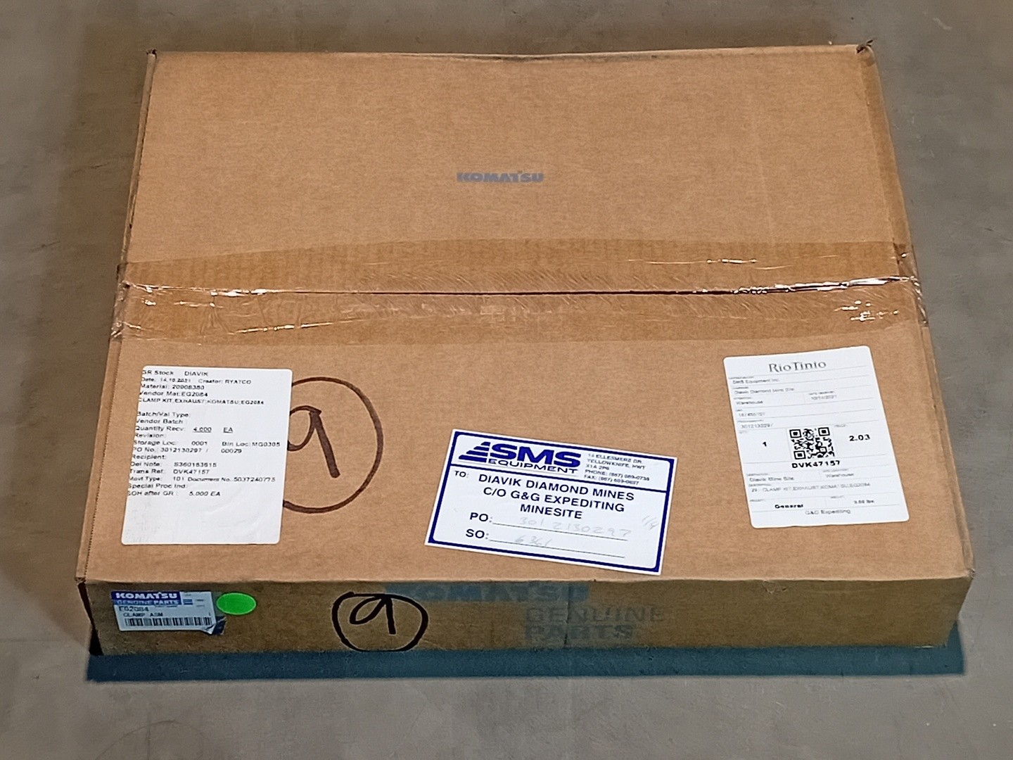 SURPLUS NEW Exhaust Clamp Kit EG2084 – Parts