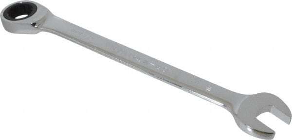Paramount Reversible Ratcheting Metric Combination Wrench: 21mm Open & Box Ends