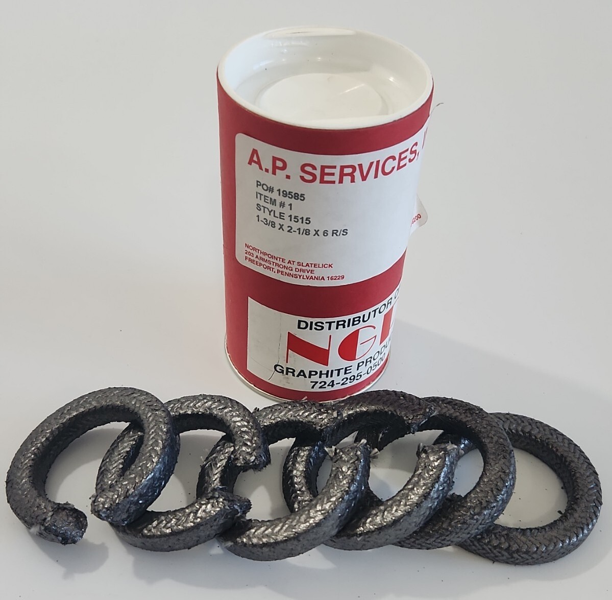 *SURPLUS* [2] A.P. Services Style 1515 Size 1-3/8×2-1/8×6 R/S 1-3/4×2-1/2×8 R/S