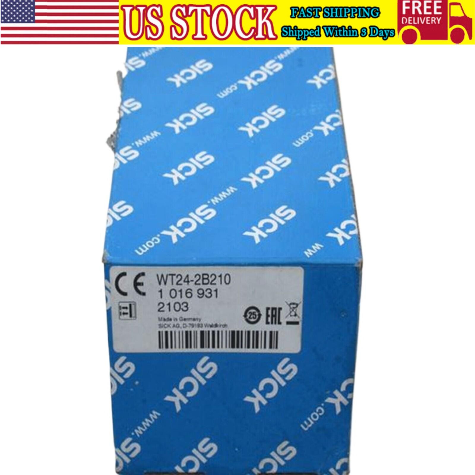 US FREE TAX SICK WT24-2B210 WT242B210 1016931 PLC s PNP/NPN 10~30VDC 100~2500MM