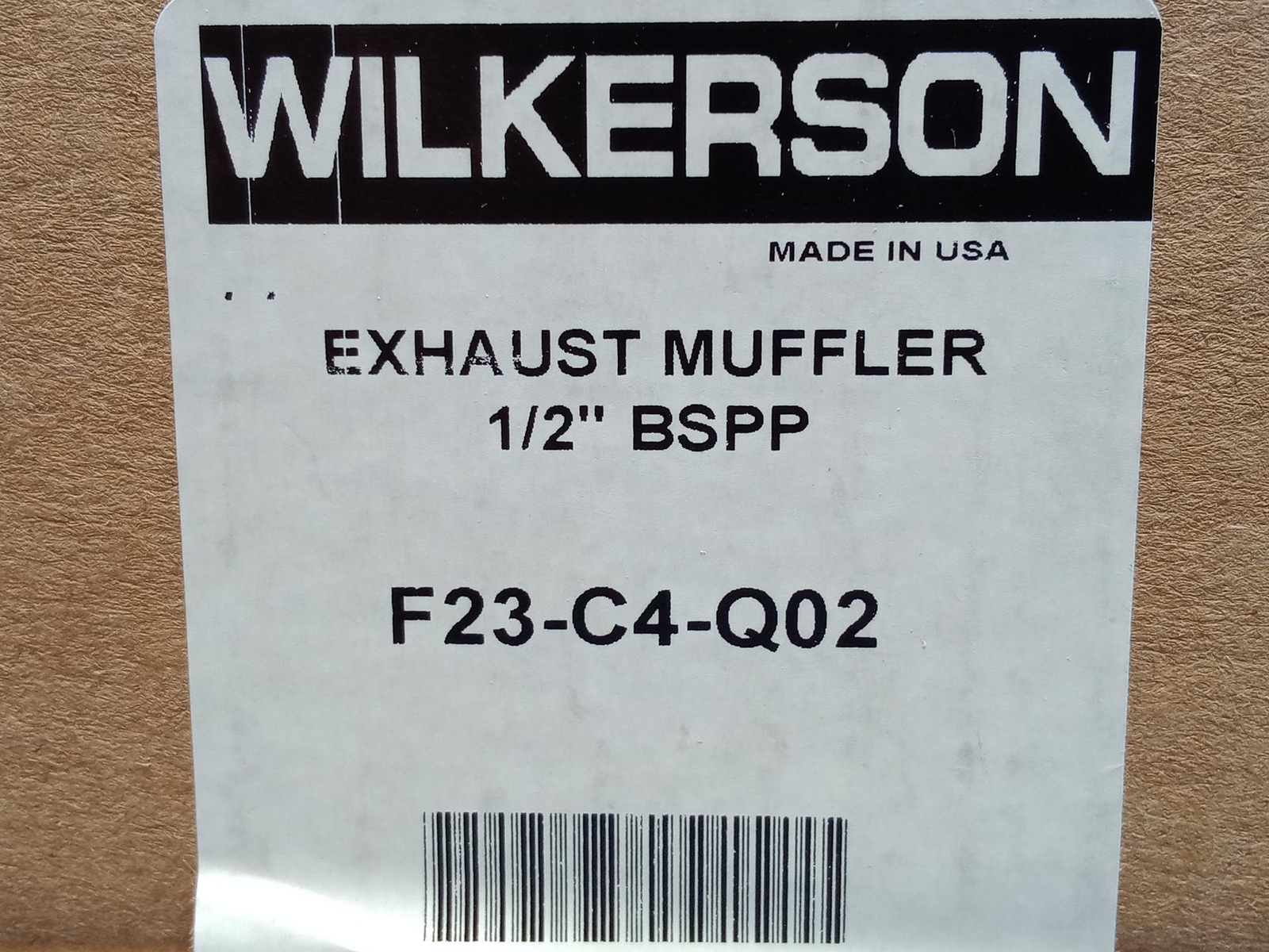 Wilkerson F23-C4-Q02 Exhaust Muffler 1/2″ BSPP