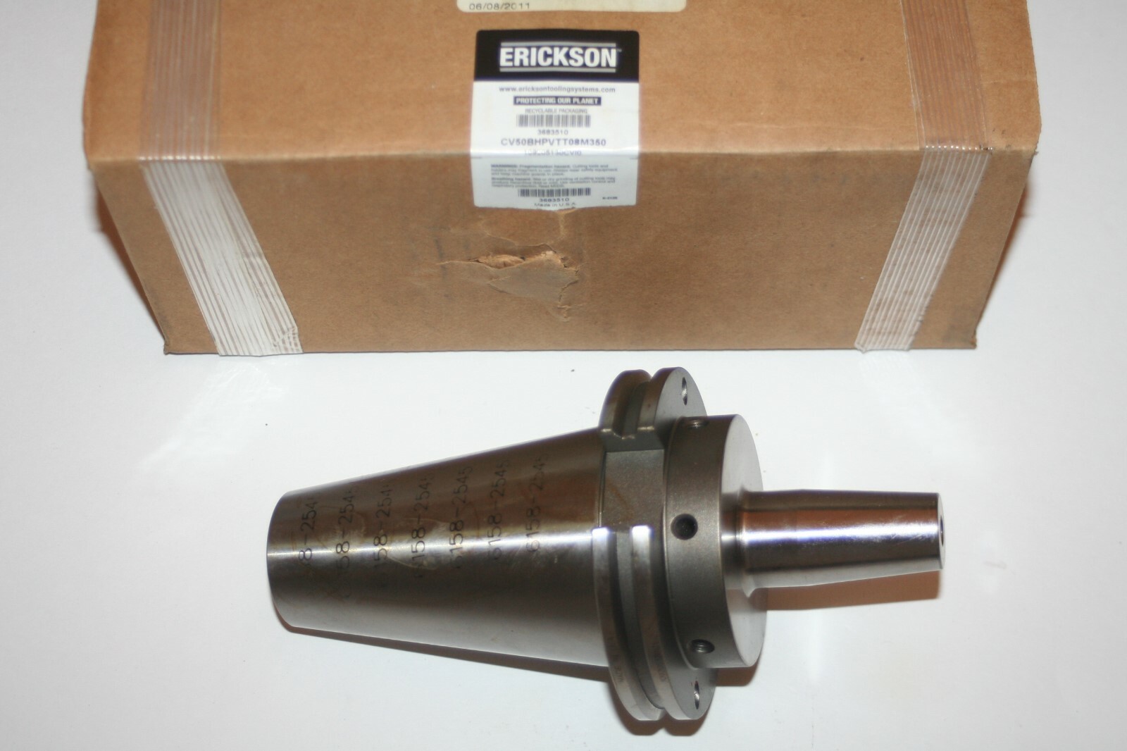 ERICKSON CV50BHPVTT08M350 General Purpose Shrink Fit Toolholder CV50 * NEW *
