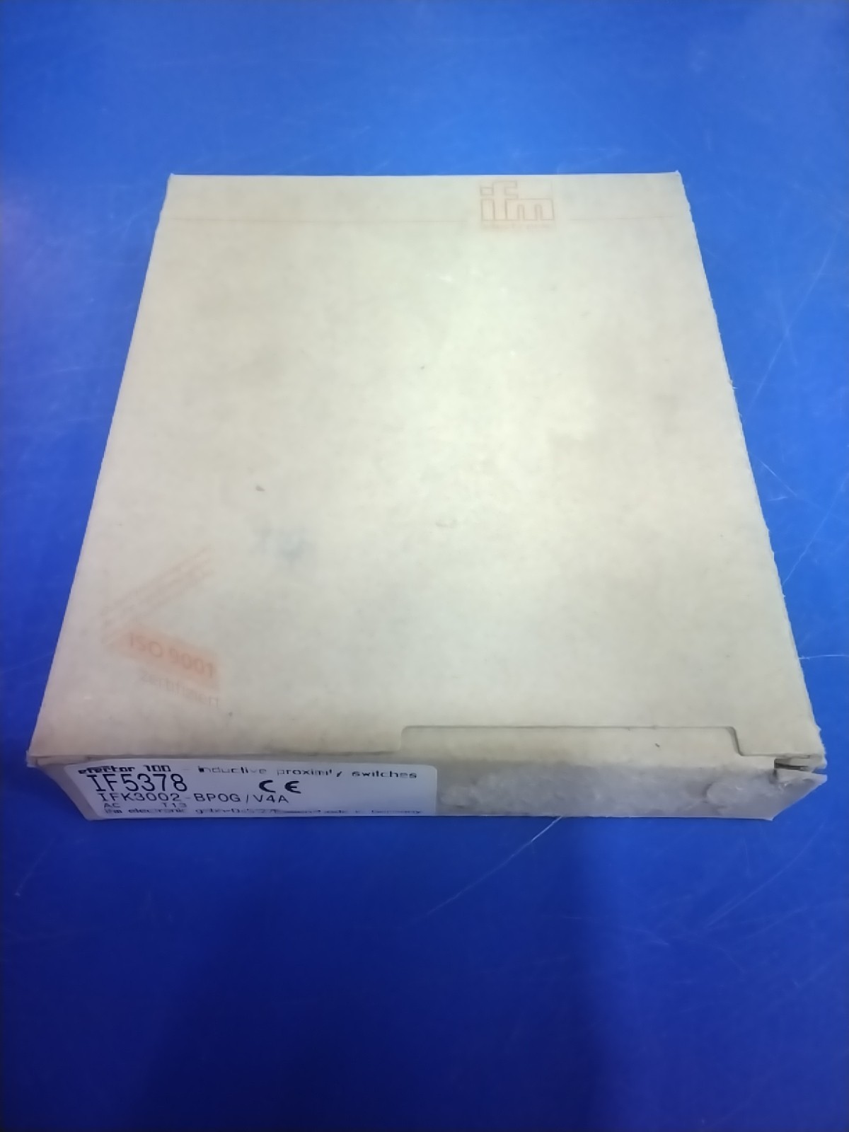 EFECTOR IF5378 INDUCTIVE PROXIMITY SWITCH IFK3002-BPOG/V4R
