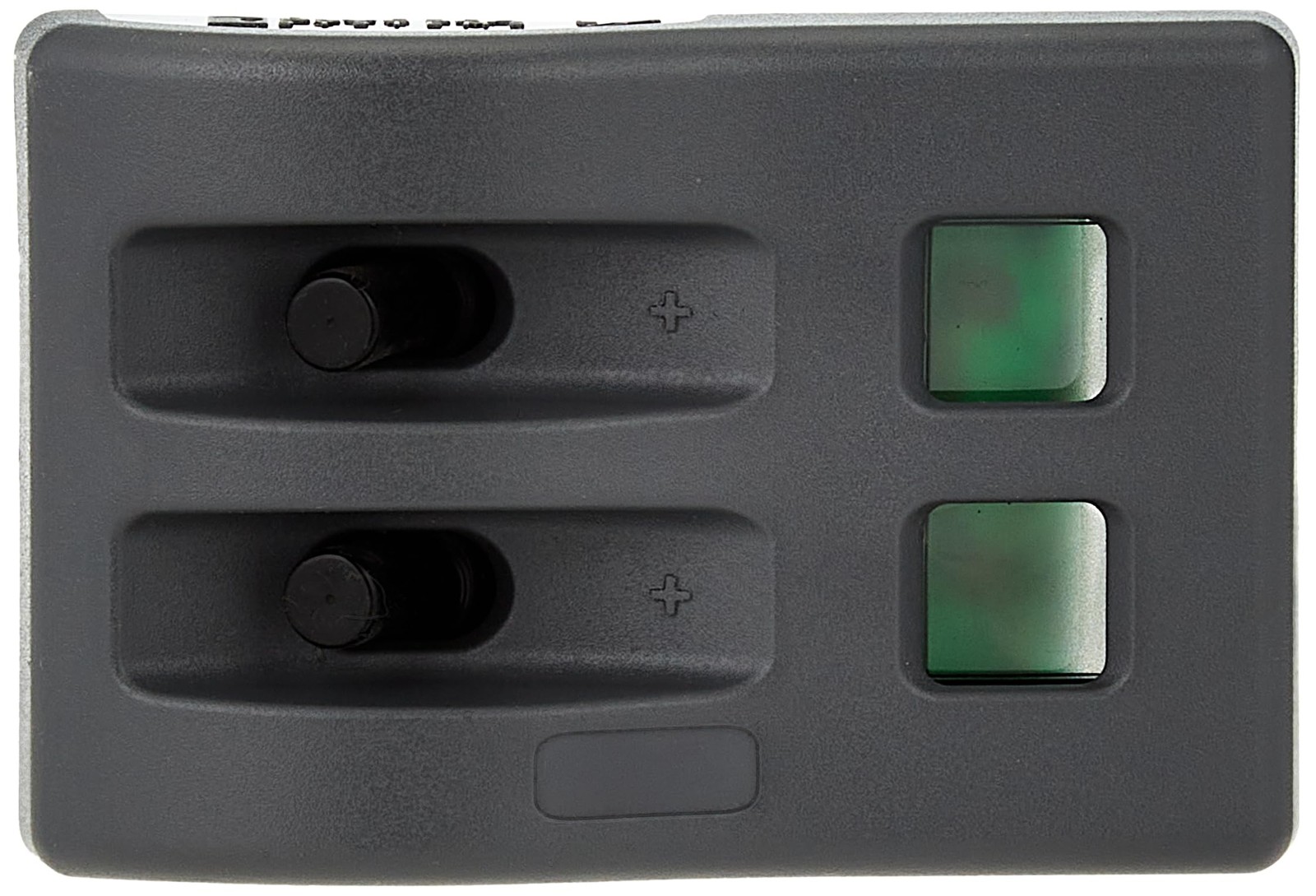 Blue Sea Systems 4302 Switch Panel WD 12VDC 2 POS CP, Fuses