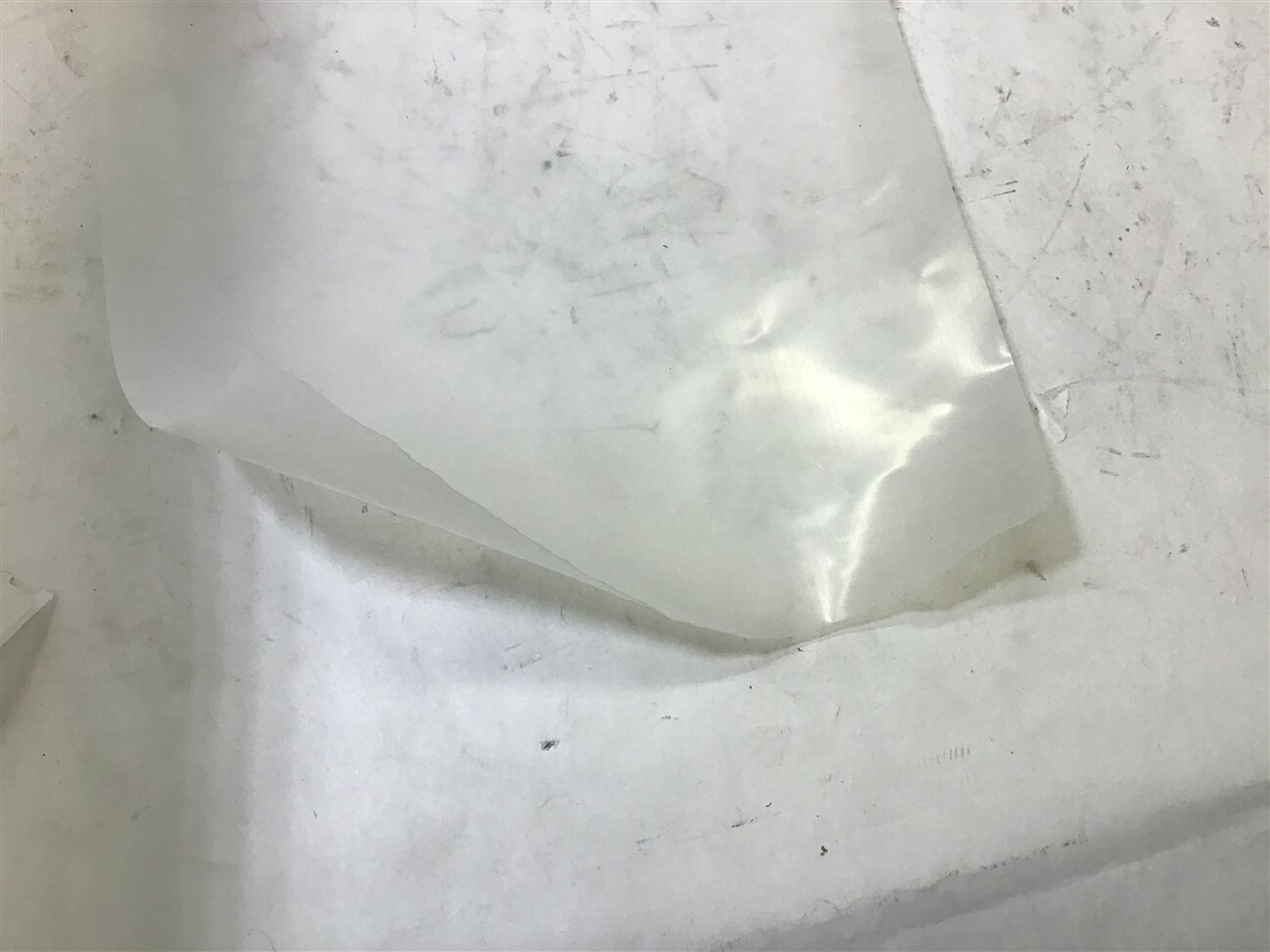 15′ L x 7 7/8″ W x .010 thick Roll Plastic for Trans Belt 53531