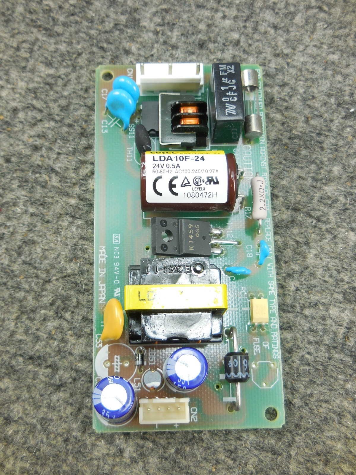 Unused Cosel LDA10F-24 Power Supply Board