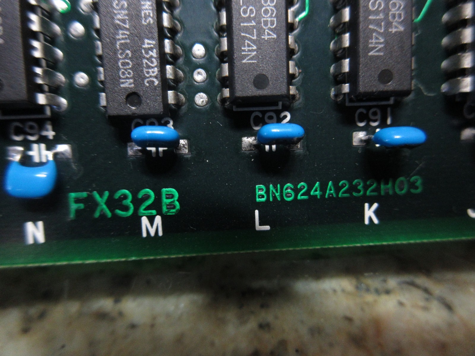 MITSUBISHI CIRCUIT BOARD UNIT FX32B BN624A232H03 CNC EDM M55 FX32 B