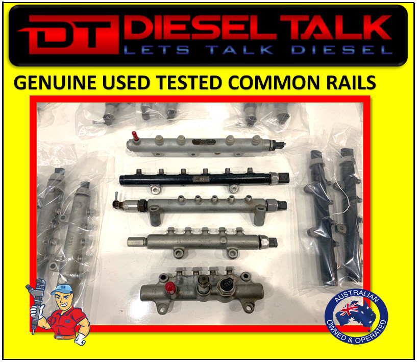 GENUINE USED COMMON RAIL TESTED. MITSUBISHI 1465A034 COMMON RAIL. PAJERO TRITON