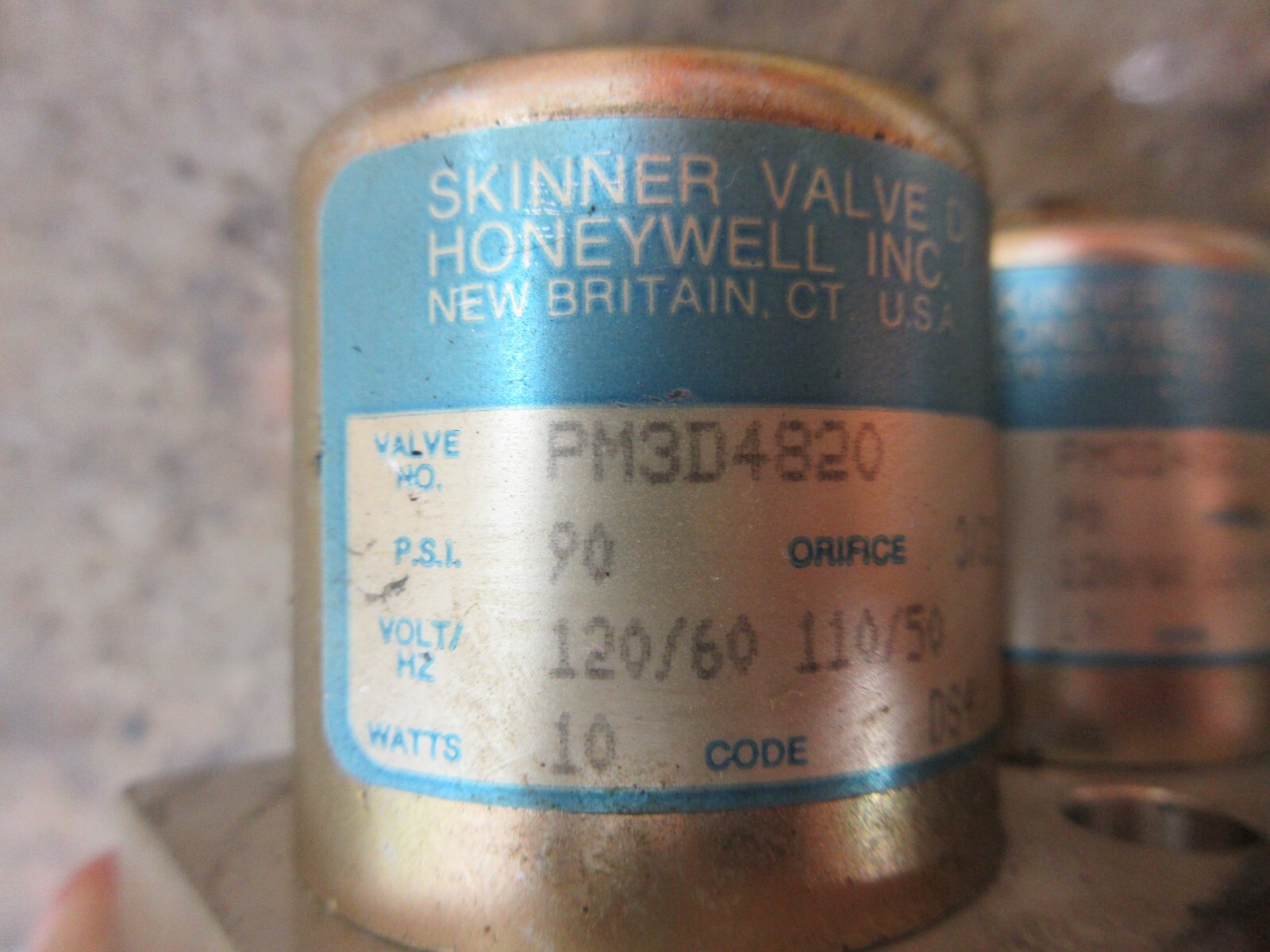 HARDINGE CHNC4 SKINNER VALVE PM3D4820 SET