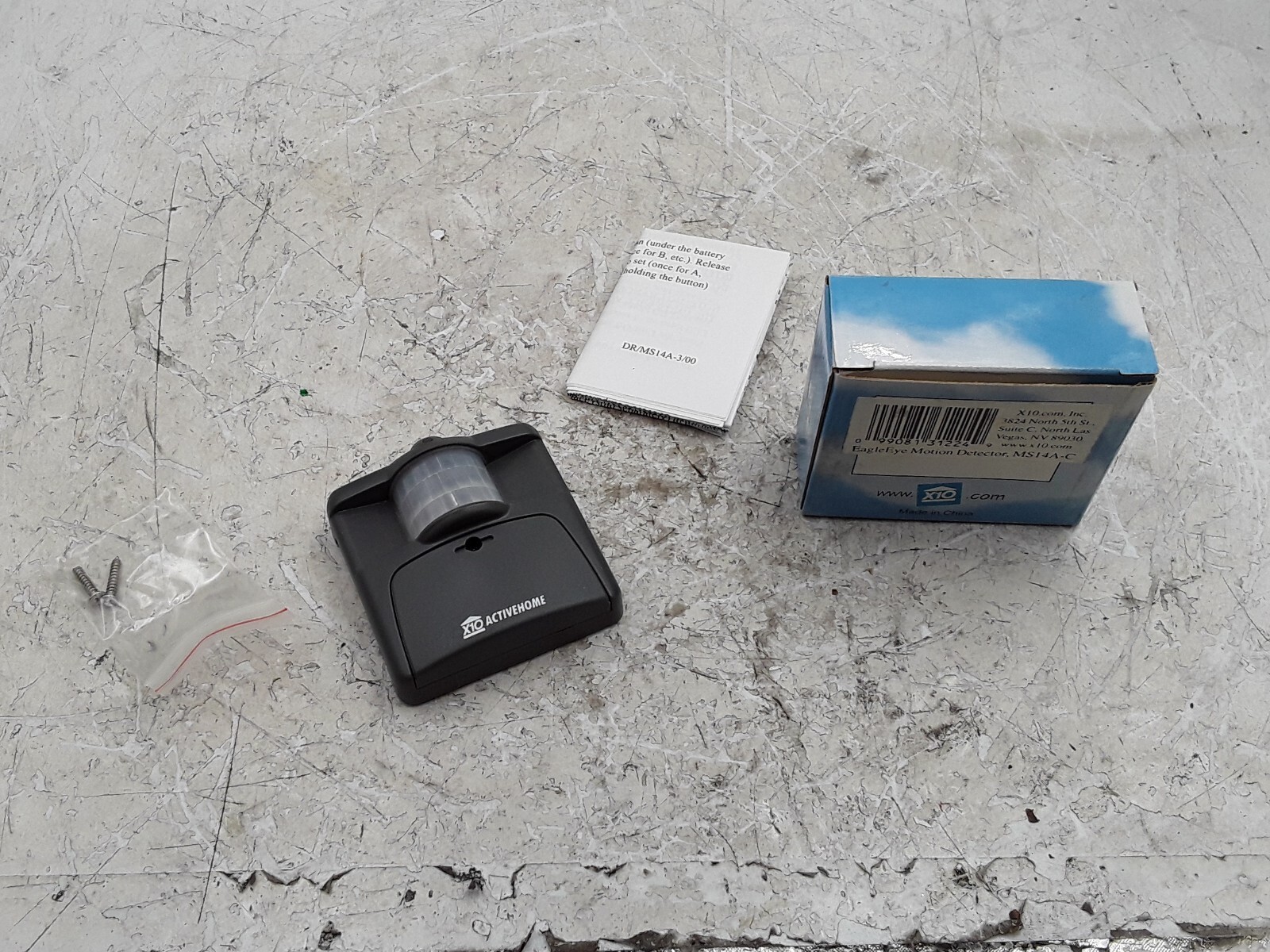 X10 ActiveHome MS14A Motion Detector