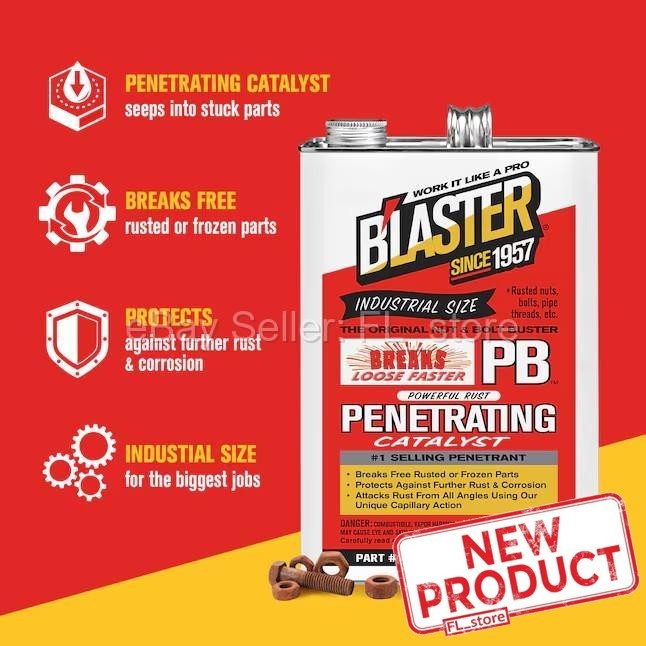 BLASTER Catalyst Penetrating Lubricant 128-PB Sprayer 1 GALLON Can Spray Bottle