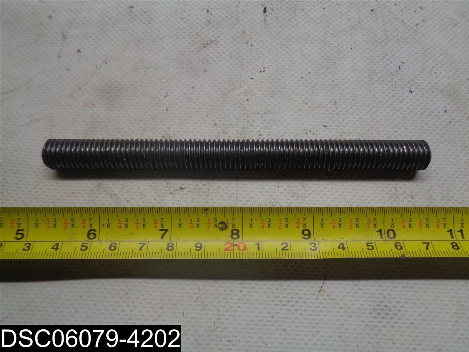 QTY=46: 1/2″ -13 Thread 6″ Long Fully Threaded Rods