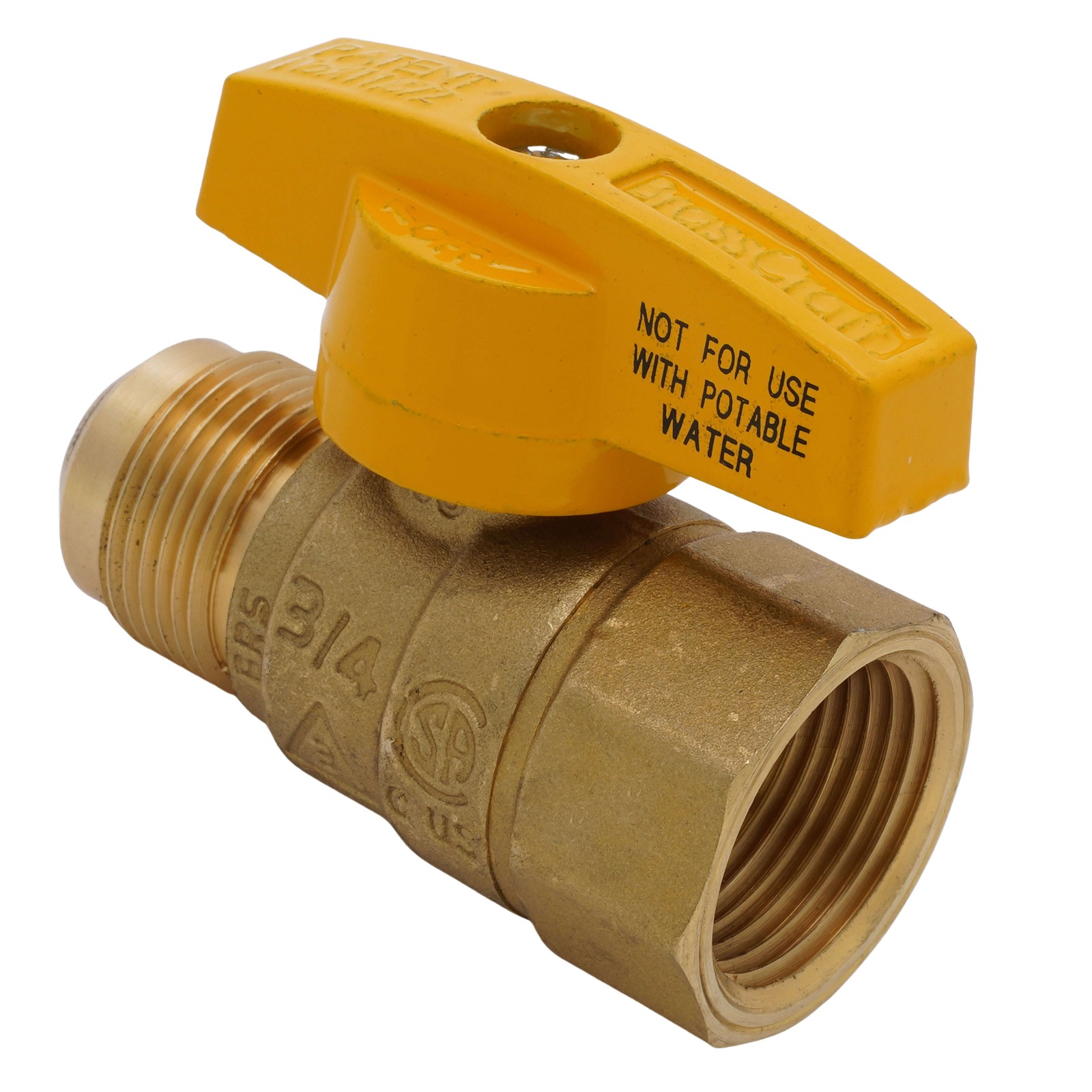 BrassCraft TBV10-12 Gas Ball Valve 5/8″ OD 3/4″ FIPT Forged Brass 5 PSI