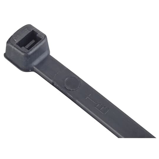 100 pcs- Cable Tie 18lb 4″ UV Black All-Nylon, L-4-18-0-C